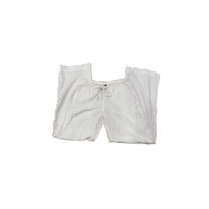 White Low Rise Bottoms